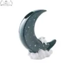 Minimalist Ceramic Moon Flower Vase