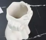 Minimalist Ceramic Vintage Lady Head Vase