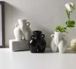 Minimalist Cheeky Ceramic Bum Vase