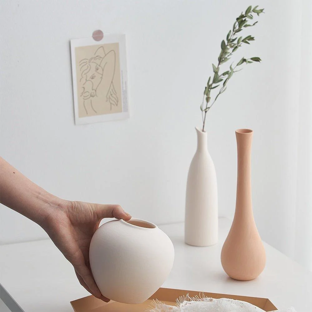 Minimalist Clay Vases -