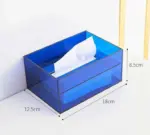 Minimalist Colorful Acrylic Tissue Box