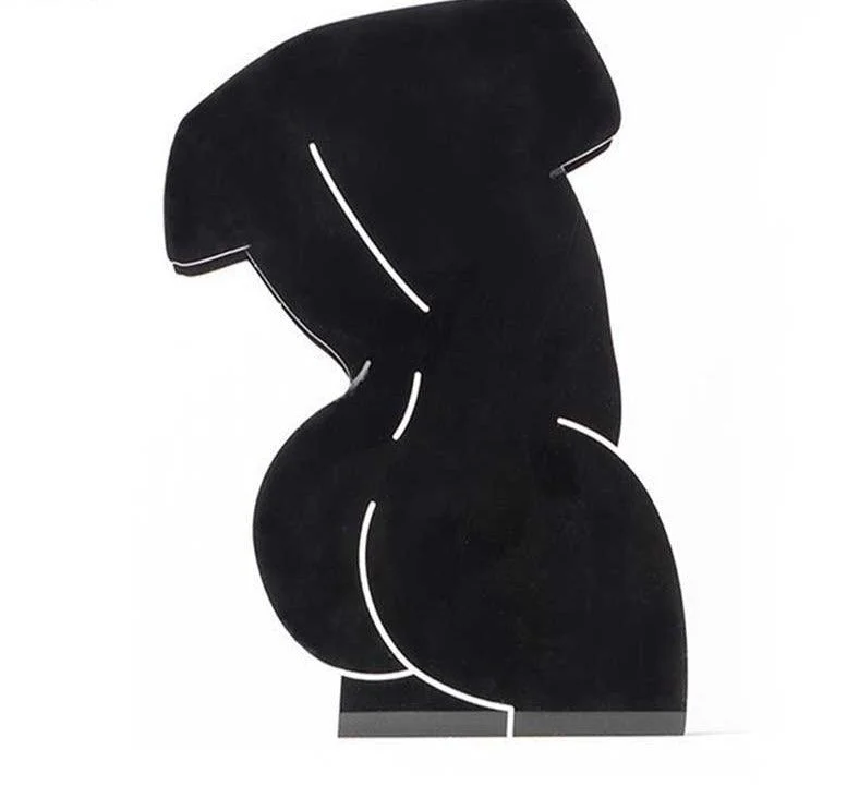 Minimalist Contrast Acryclic Body Vase -