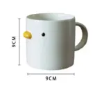 Minimalist Cute Ceramic Duck Mug