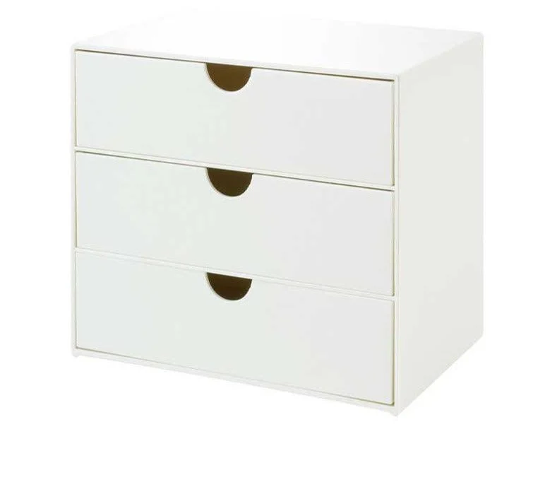 Minimalist Desktop Jewelry Cosmetic Office Storage Drawer -