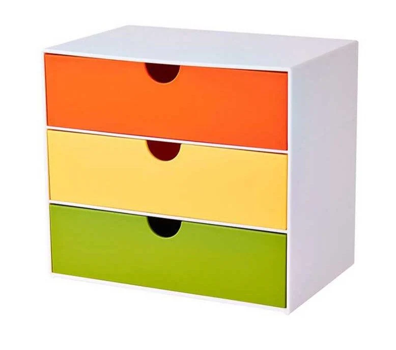 Minimalist Desktop Jewelry Cosmetic Office Storage Drawer -