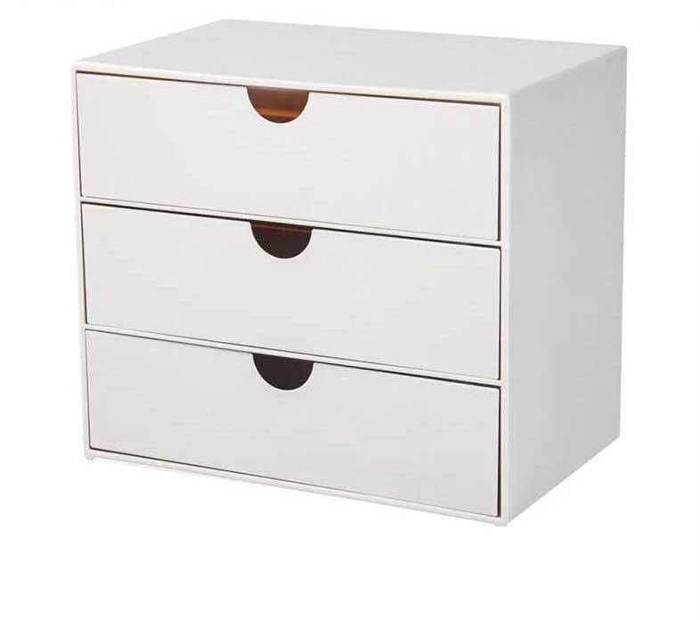 Minimalist Desktop Jewelry Cosmetic Office Storage Drawer -