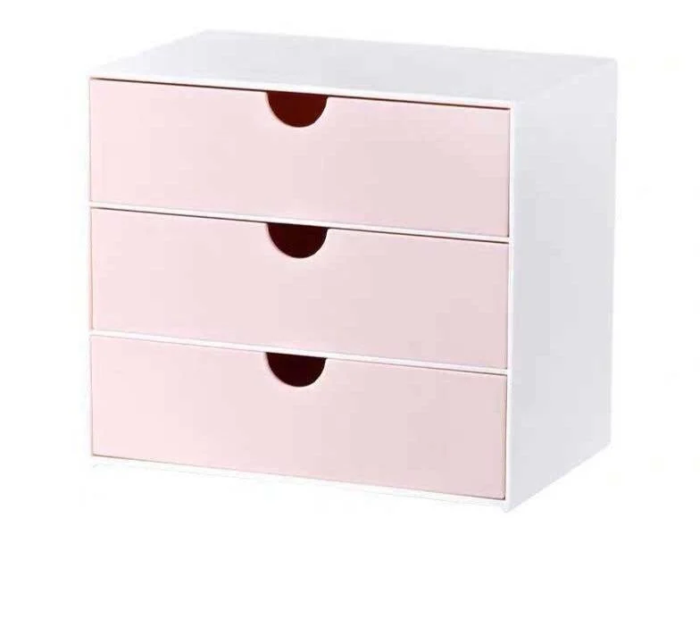 Minimalist Desktop Jewelry Cosmetic Office Storage Drawer -