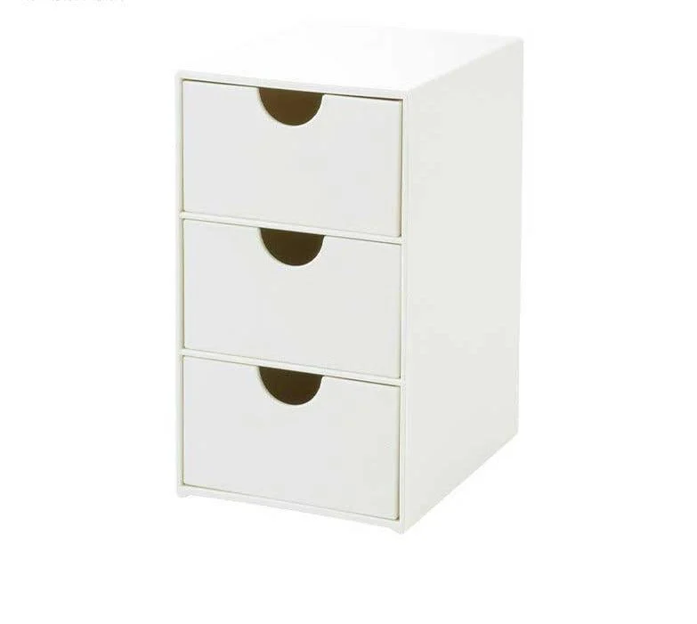 Minimalist Desktop Jewelry Cosmetic Office Storage Drawer -