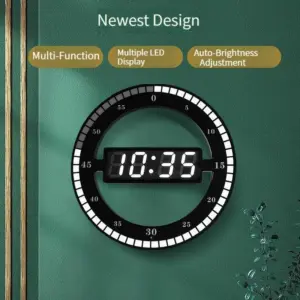 Minimalist Digital Led Wall Decoration Clock