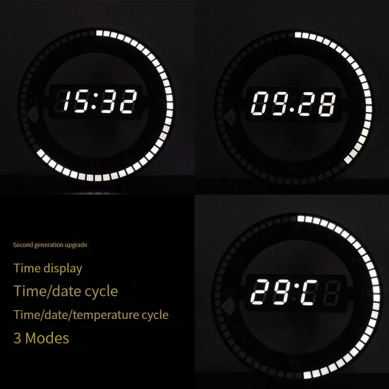 Minimalist Digital Led Wall Decoration Clock -