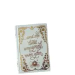 Minimalist Dried Flower Ceramic Book Vase