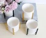 Minimalist_Flower_Planter_with_Metal_Stand_-_-4339023 Minimalist Flower Planter with Metal Stand