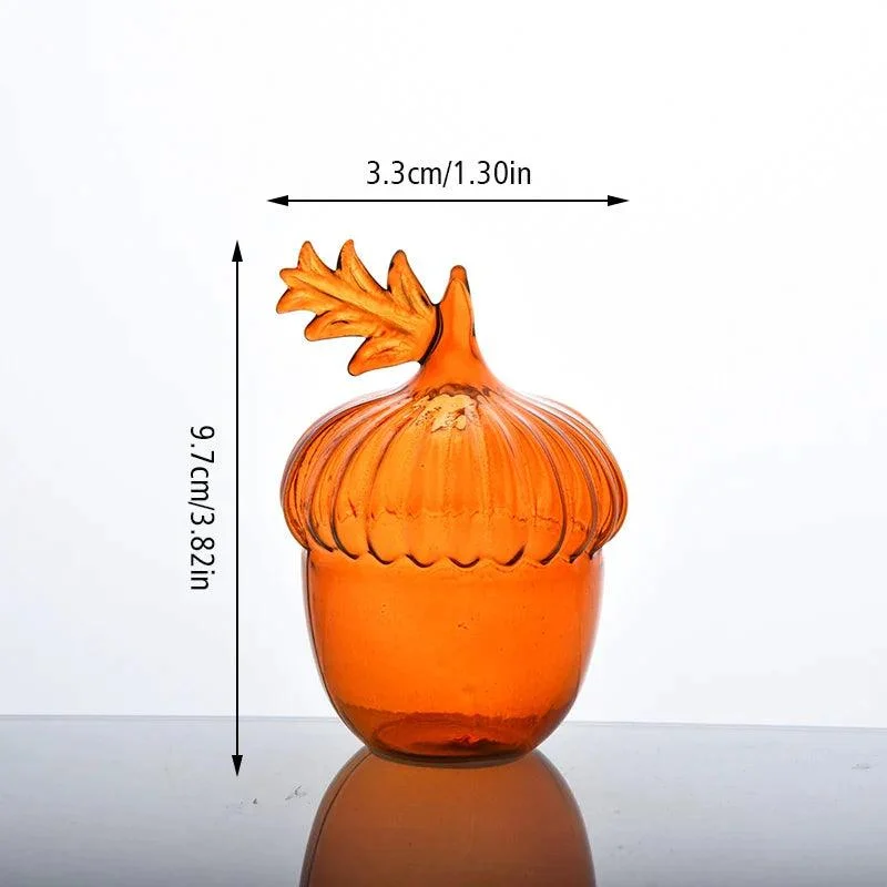 Minimalist Fruit Shaped Glass Vase -