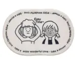 Minimalist Japanese Cartoon Funny Bath Mat