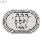 Minimalist Japanese Cartoon Funny Bath Mat