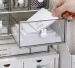 Minimalist Kawaii Bunny Drawer Desktop Organizer