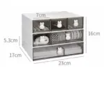 Minimalist Kawaii Bunny Drawer Desktop Organizer