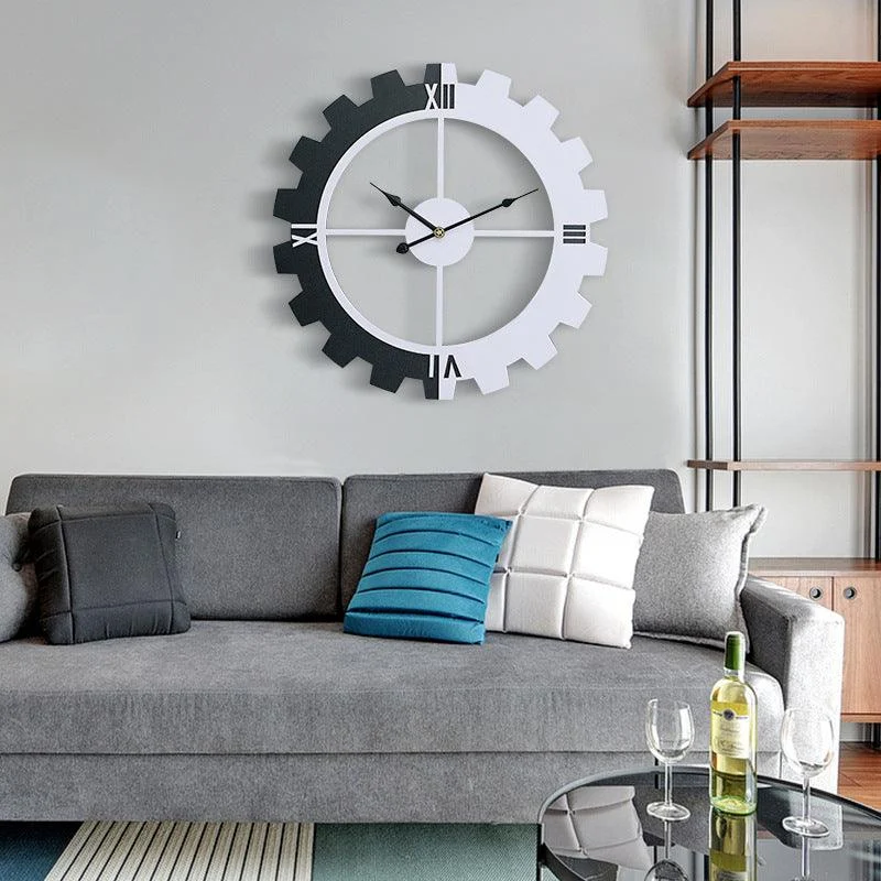 Minimalist Large Wall Clock for Livingroom 20 Inches -