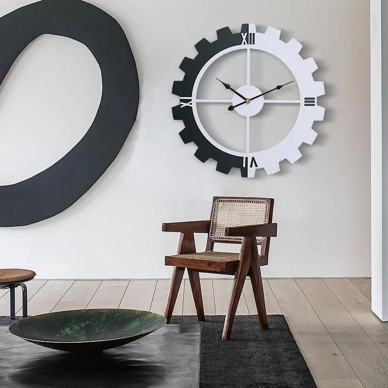 Minimalist Large Wall Clock for Livingroom 20 Inches -