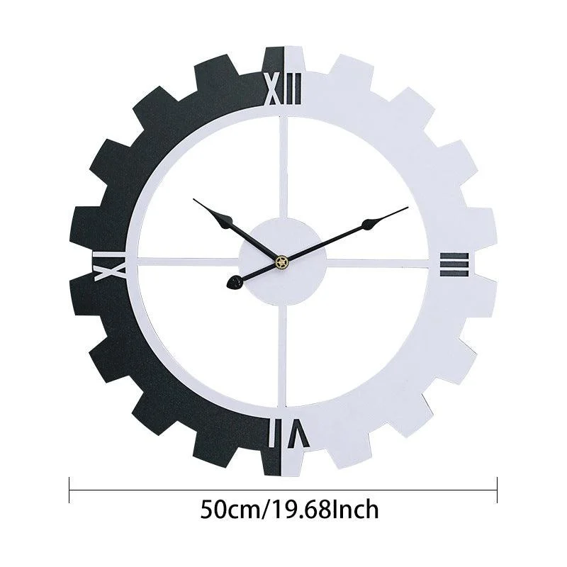 Minimalist Large Wall Clock for Livingroom 20 Inches -