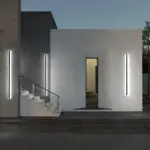 Minimalist Linear Wall Lamp Minimalistische Lineare Wandleuchte