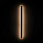 Minimalist Linear Wall Lamp Minimalistische Lineare Wandleuchte