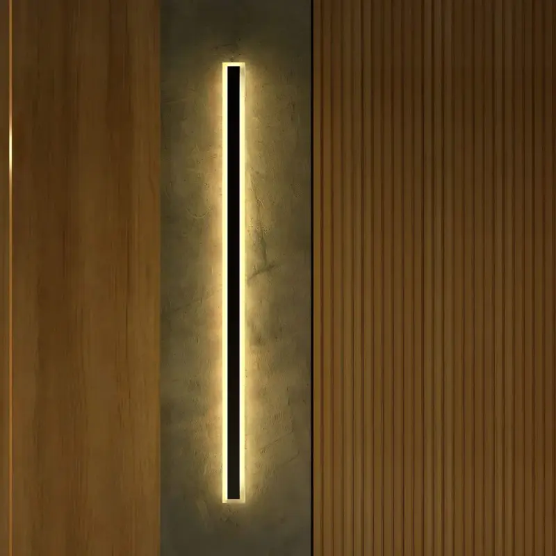 Minimalist Linear Wall Lamp Minimalistische Lineare Wandleuchte