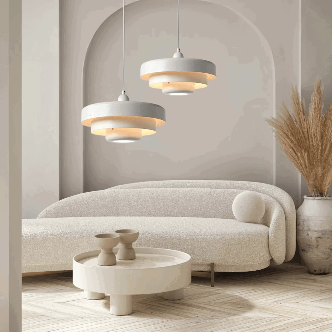 Minimalist Metal Pendant Light Chandelier -