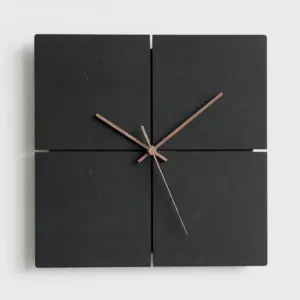 Minimalist Modern Silent Wall Decorative Clock for Livingroom