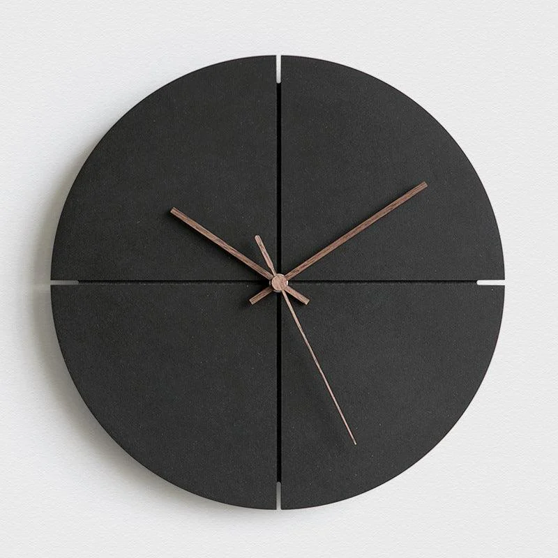 Minimalist Modern Silent Wall Decorative Clock for Livingroom -