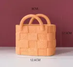 Minimalist Pastel Ceramic Handbag Vase