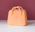 Minimalist Pastel Ceramic Handbag Vase