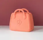 Minimalist Pastel Ceramic Handbag Vase