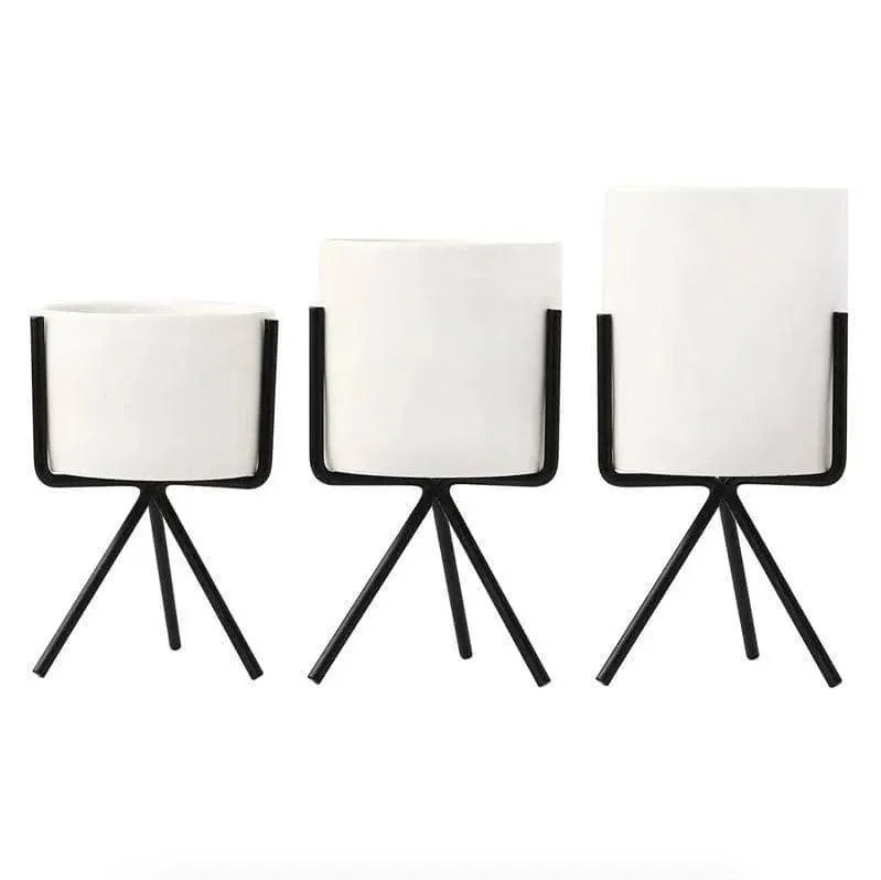 Minimalist Plant Pot Set - Stylish & Chic Home Decoration -