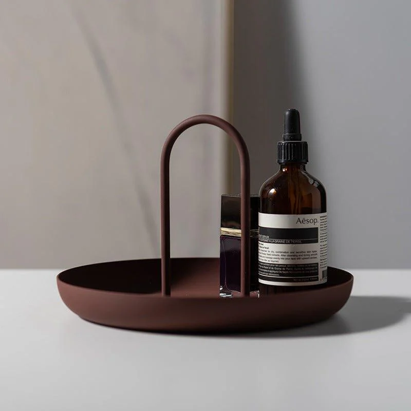Minimalist Round Decorative Tray -