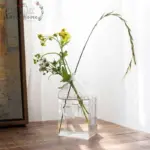 Minimalist Small House Shaped Glass Vase