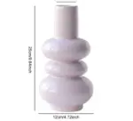 Minimalist Tulip Shaped Baby Pink Ceramic Vase