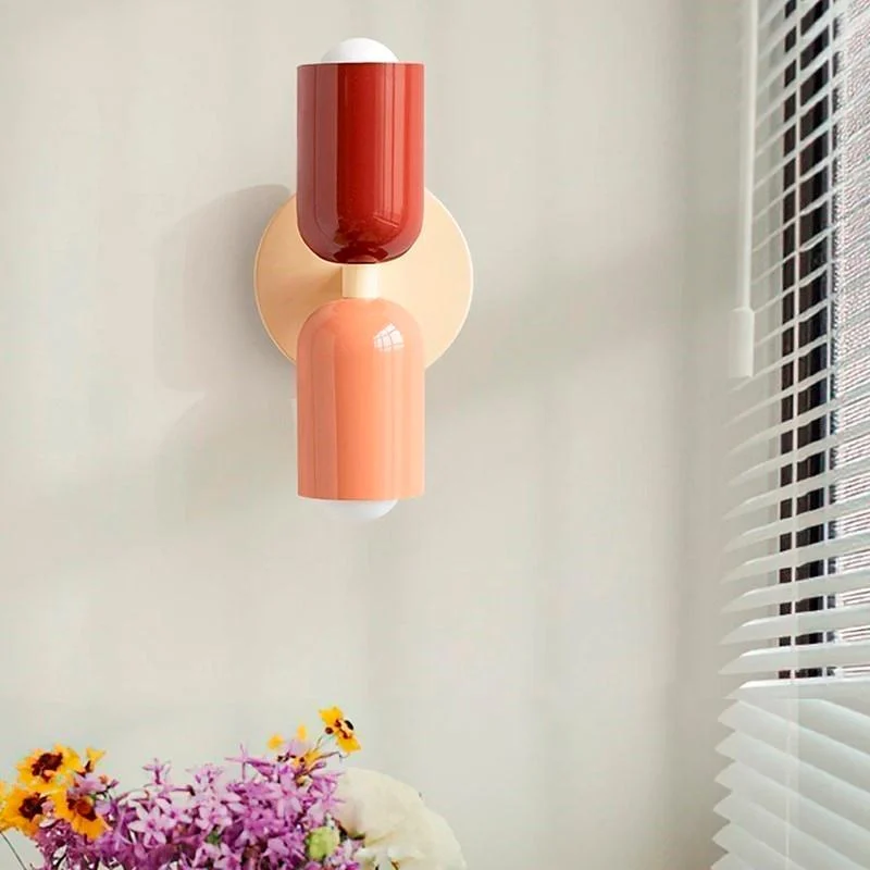 Minimalist Wall-Mounted Double Headed Lamp -