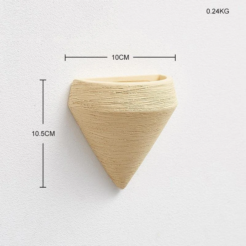 Minimalistic Color Wall Hanging Plant Vase -