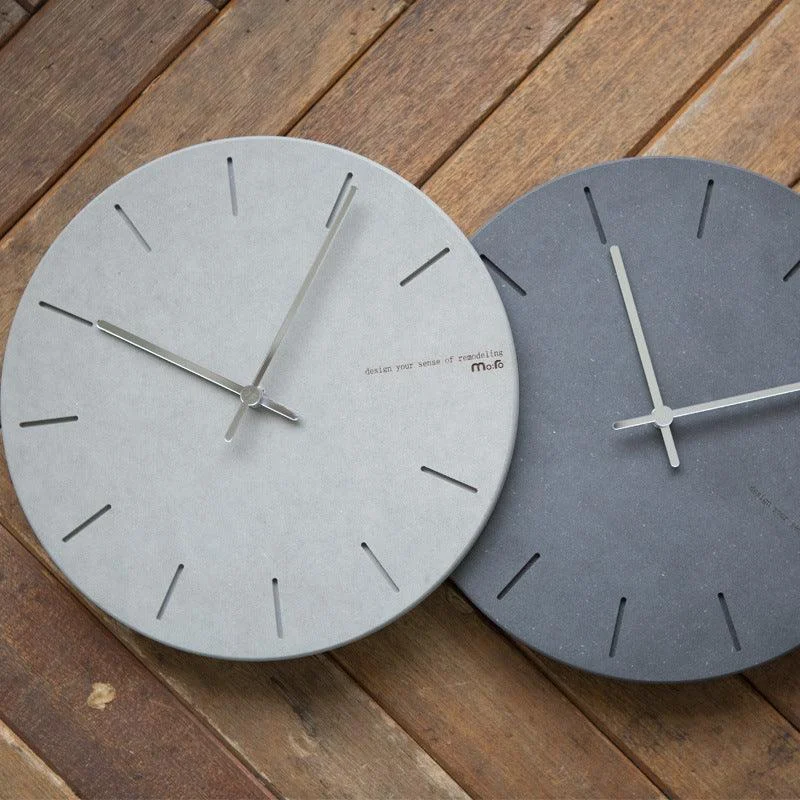 Minimalistic Simple Silent Wall Decoration Clock -