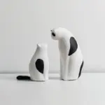 Minimalistic_Sitting_Cat_Sculpture_-_-4342113 Minimalistic Sitting Cat Sculpture