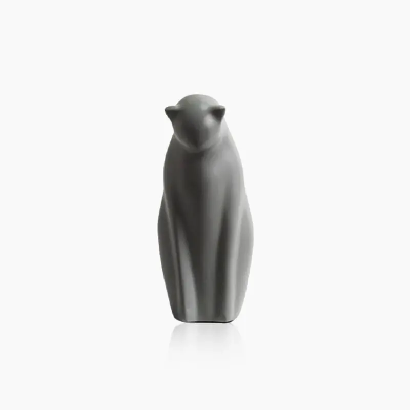 Minimalistic Sitting Cat Sculpture