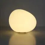 Minimalistic Stone Shape Atmosphere Table Lamp