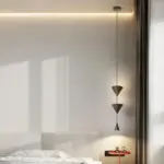 Minimalistisch Zwart Wit Led Hanglamp Hanglamp Beddecor Licht Voor Slaapkamer Woonkamer Indoor Kroonluchter Hanglamp 9285da8f d401 4c86 b204 43501bf84e98