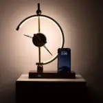 MinimalistischeLED-TischlampemitkabelloserLadefunktionundUhr3 MinimalistischeLED TischlampemitkabelloserLadefunktionundUhr3