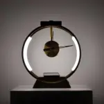 MinimalistischeLED TischuhrlampemitkabelloserLadefunktion ModernesDesignundhochwertigeMaterialien2xlumina