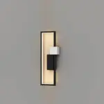 MinimalistsquareLEDwalllampwithironandsiliconeframe Homeko15