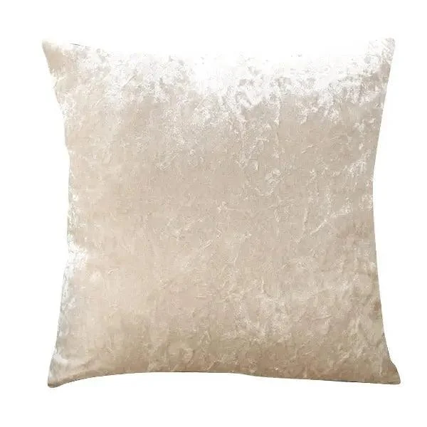 Mira Crushed Velvet Pillow Cover Decorfaure 1685702770