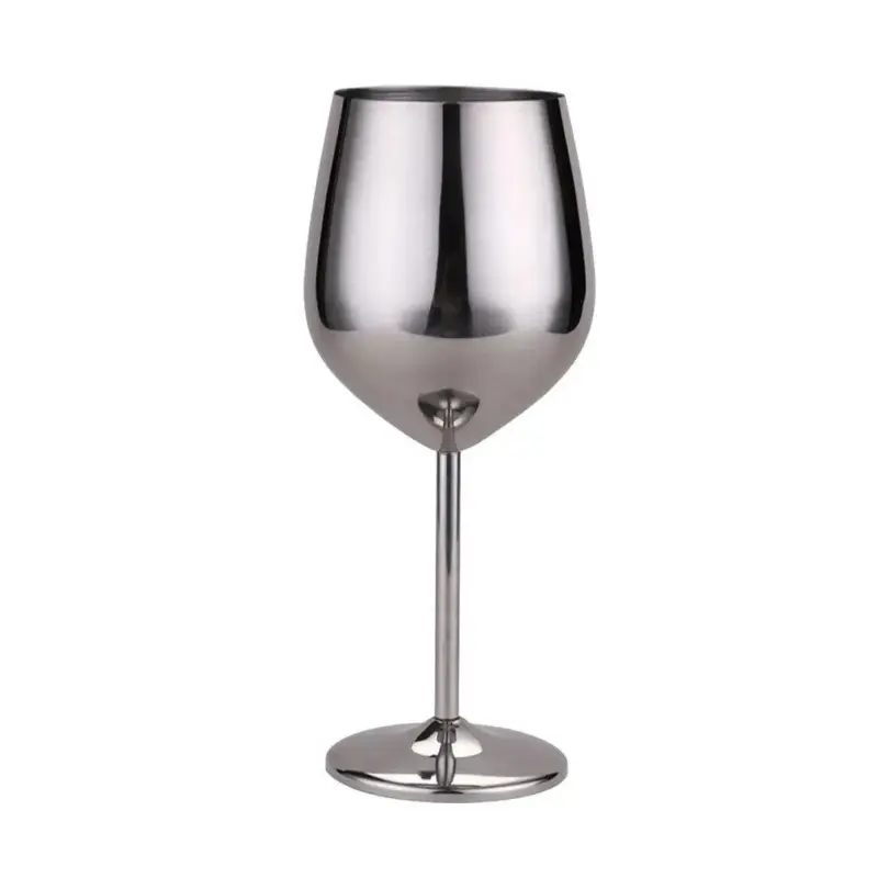 MirrorTintStainlessSteelWineGlass Homeko4