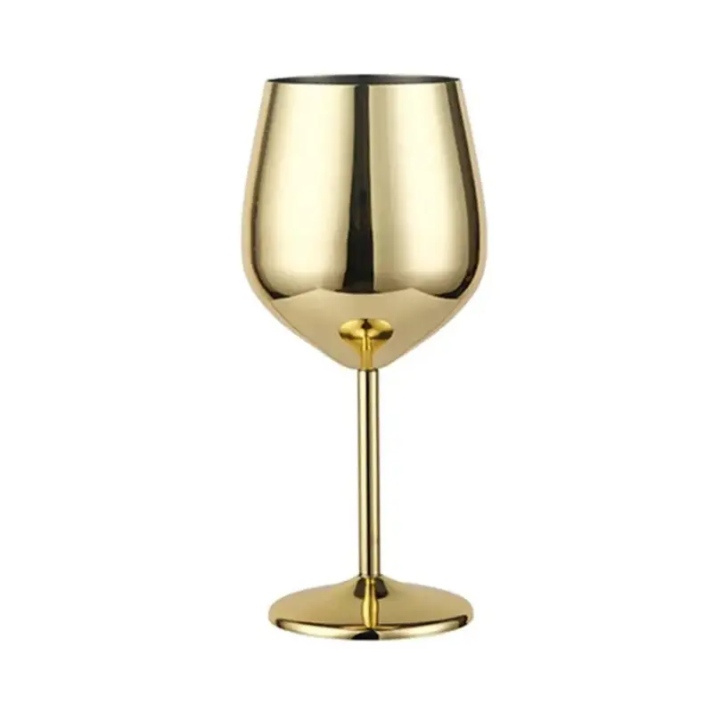 MirrorTintStainlessSteelWineGlass Homeko5